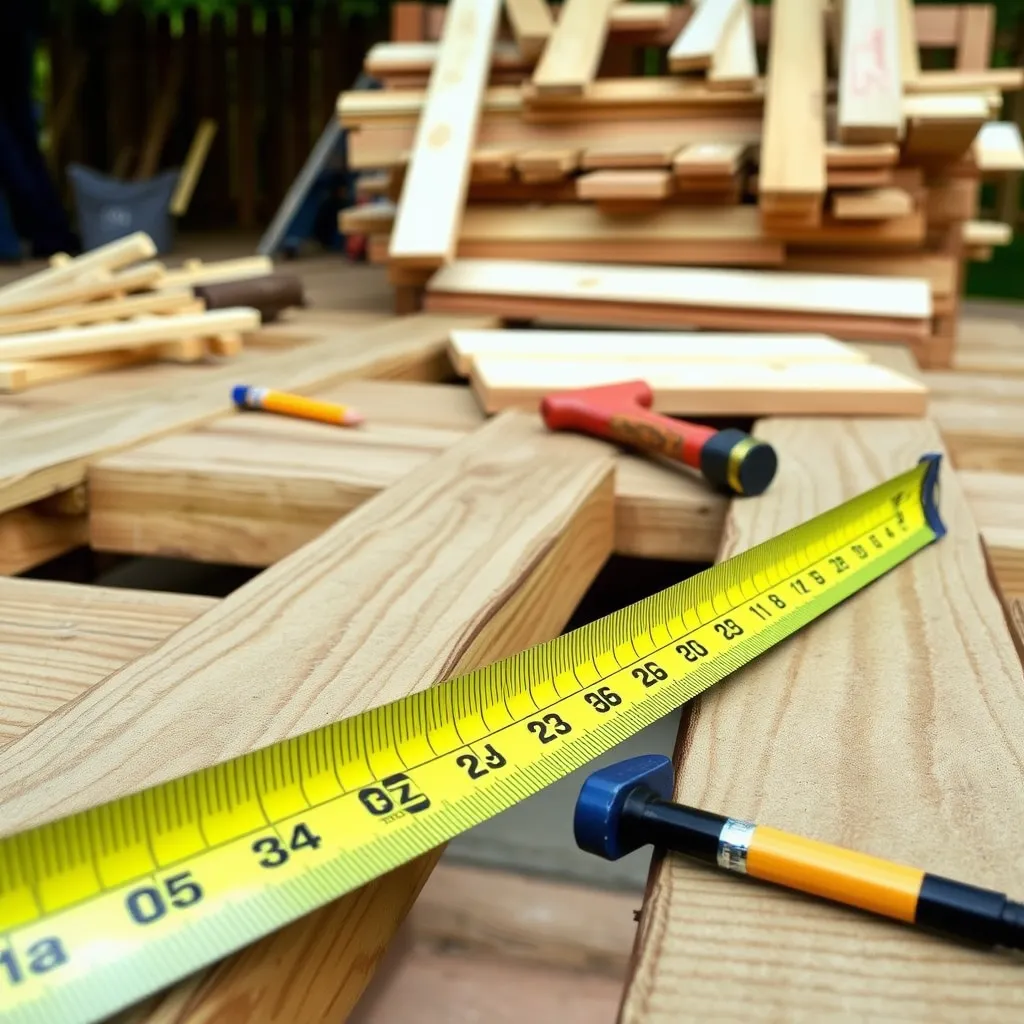 Rozstaw legarów pod taras – jakie wymiary są odpowiednie