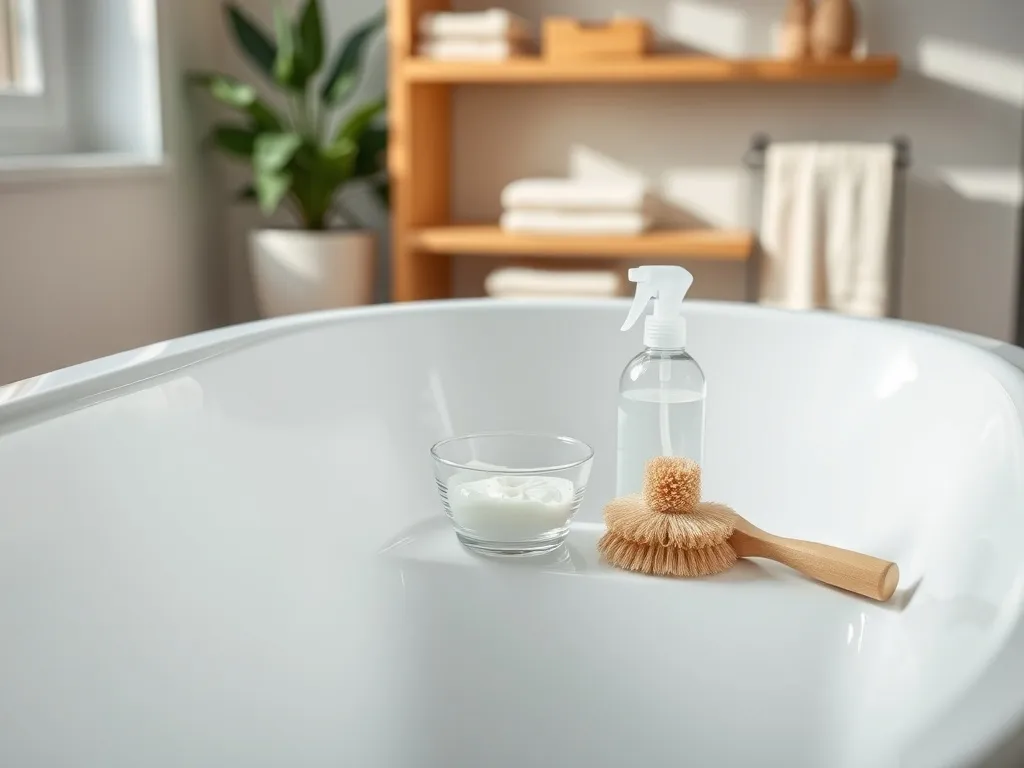 Jak usunąć żółte plamy z wanny akrylowej?