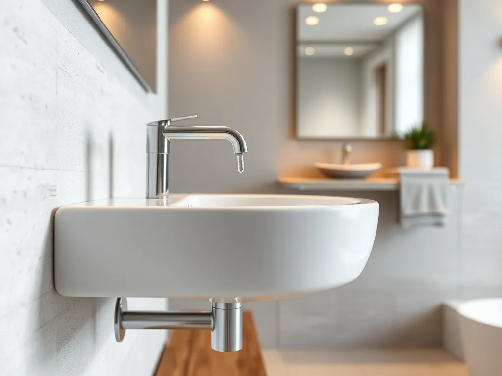 Na jakiej wysokości umywalka w łazience?