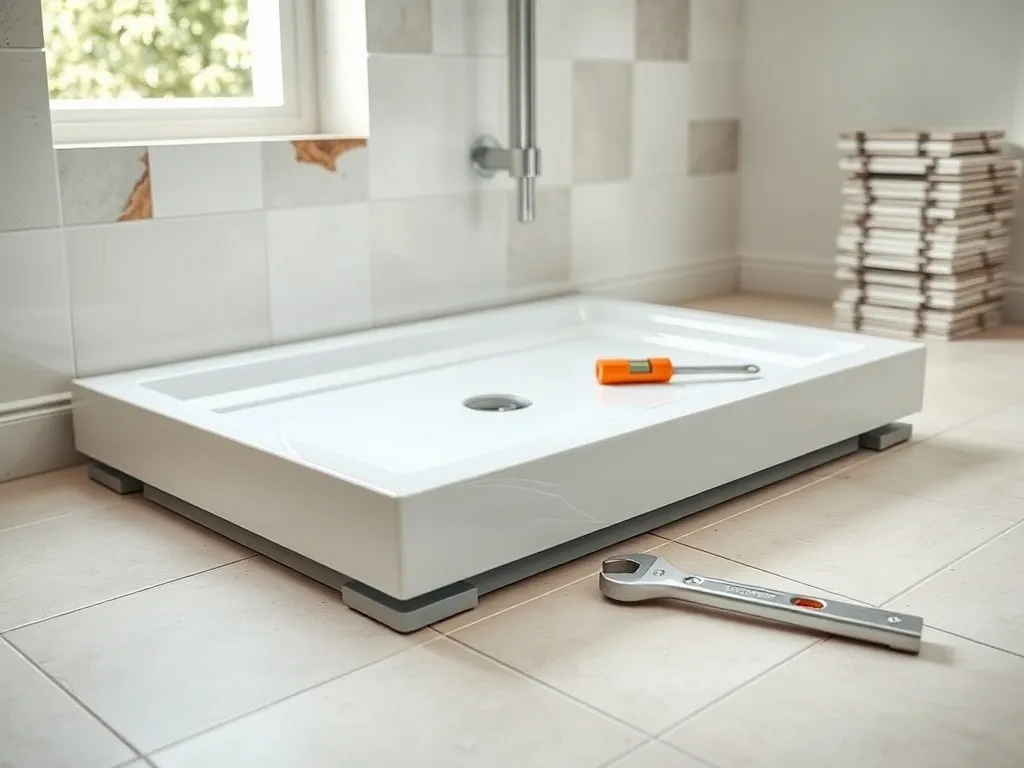 Jak zamontować niski brodzik krok po kroku?