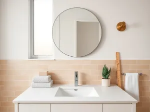 Na jakiej wysokości lustro w łazience?