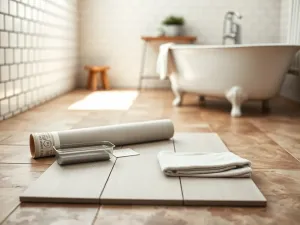 Co położyć na stare płytki w łazienkach?