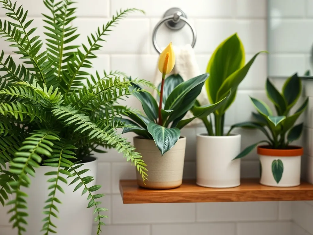 Jakie kwiaty do łazienki? 10 roślin, które sprawdzą się najlepiej