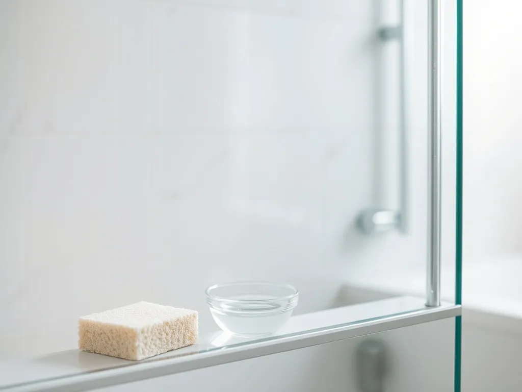 Jak usunąć kamień z szyby prysznica?