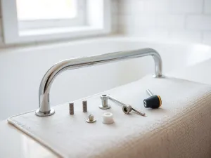 Jak zamontować uchwyt do wanny?