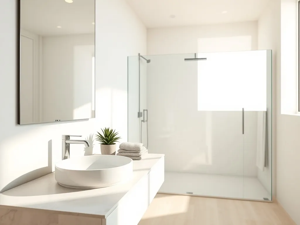 Jak optycznie powiększyć łazienkę?