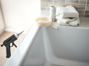 Czym uszczelnić szparę między ścianą a brodzikiem?