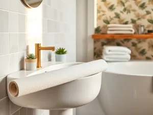 Jaka tapeta do łazienki? Wzory, materiały i porady