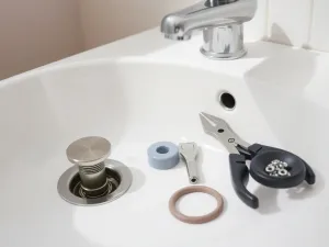 Jak wymienić korek w umywalce?