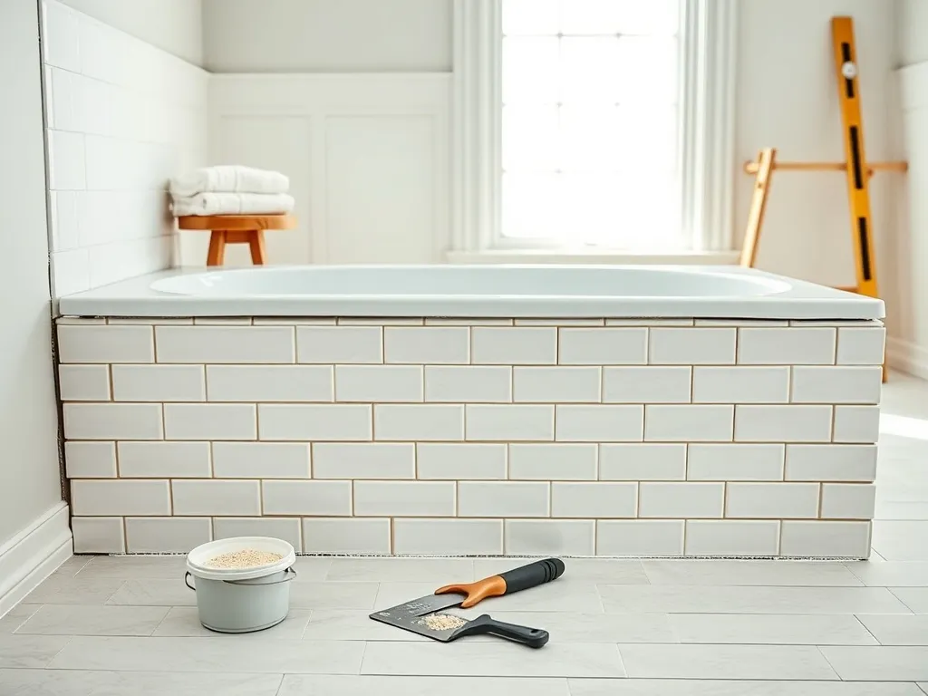 Jak zabudować wannę płytkami? Poradnik krok po kroku