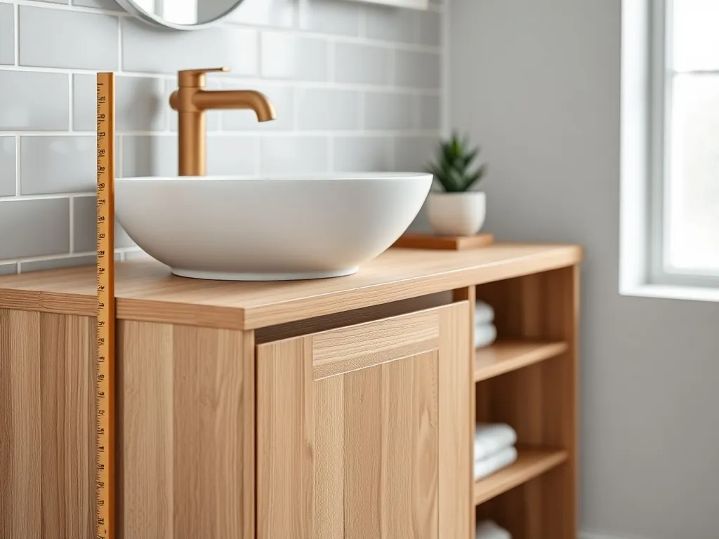 Na jakiej wysokości szafka pod umywalkę nablatową?